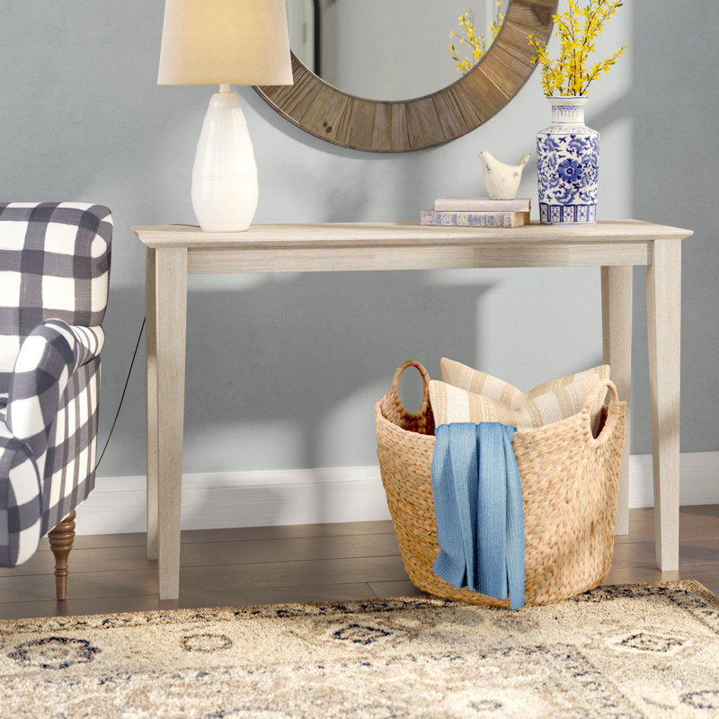 Gracie Oaks Jaier Solid Wood Console Table & Reviews | Wayfair